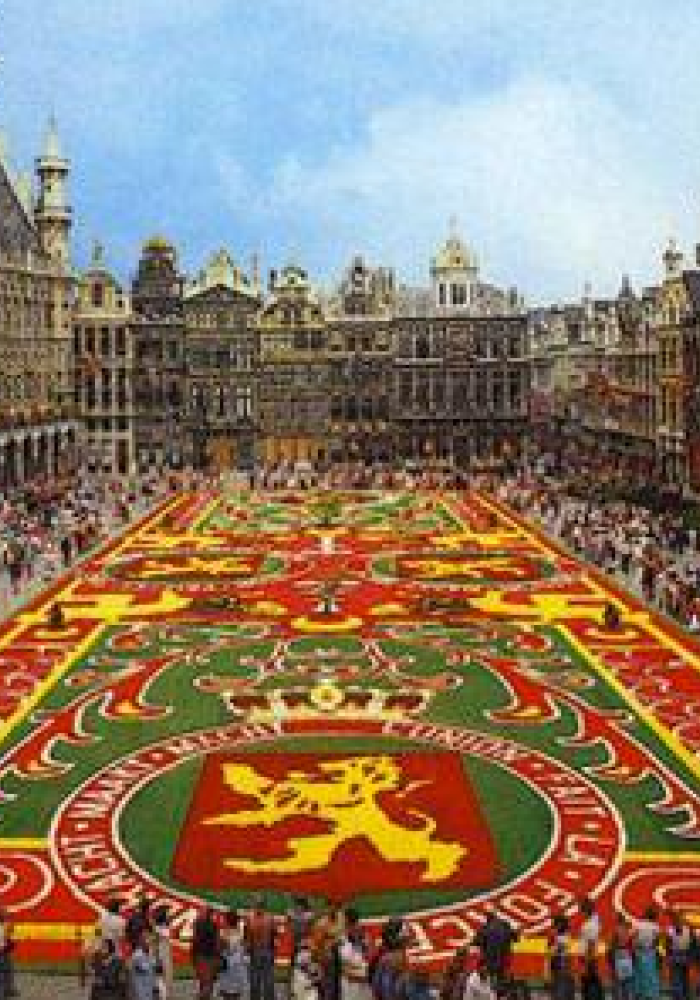 flower carpet 1980